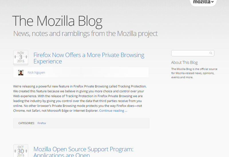 Mozilla-Blog