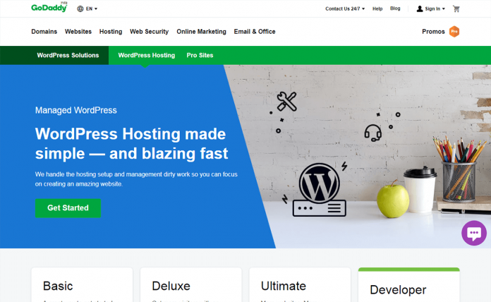 GoDaddy - Reliable WordPress Hosting Providers