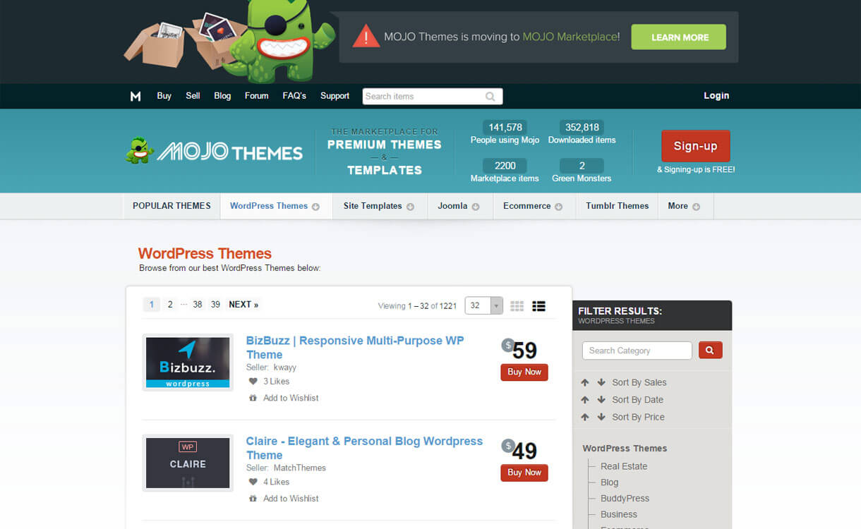 mojo-themes-WordPress-theme-store