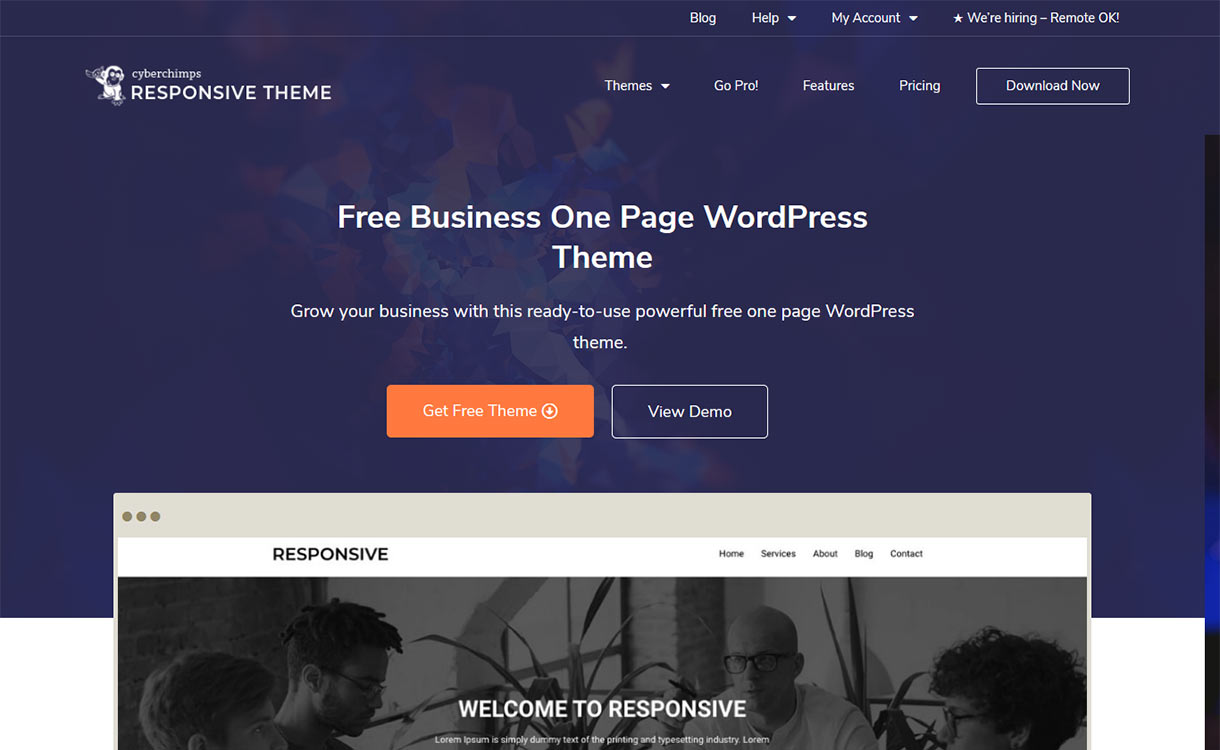 Responsive Free WordPress Theme