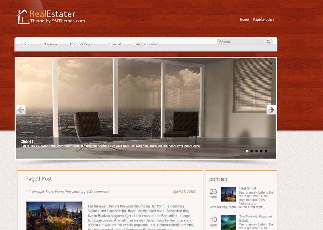 RealEstater -WordPress Business Theme