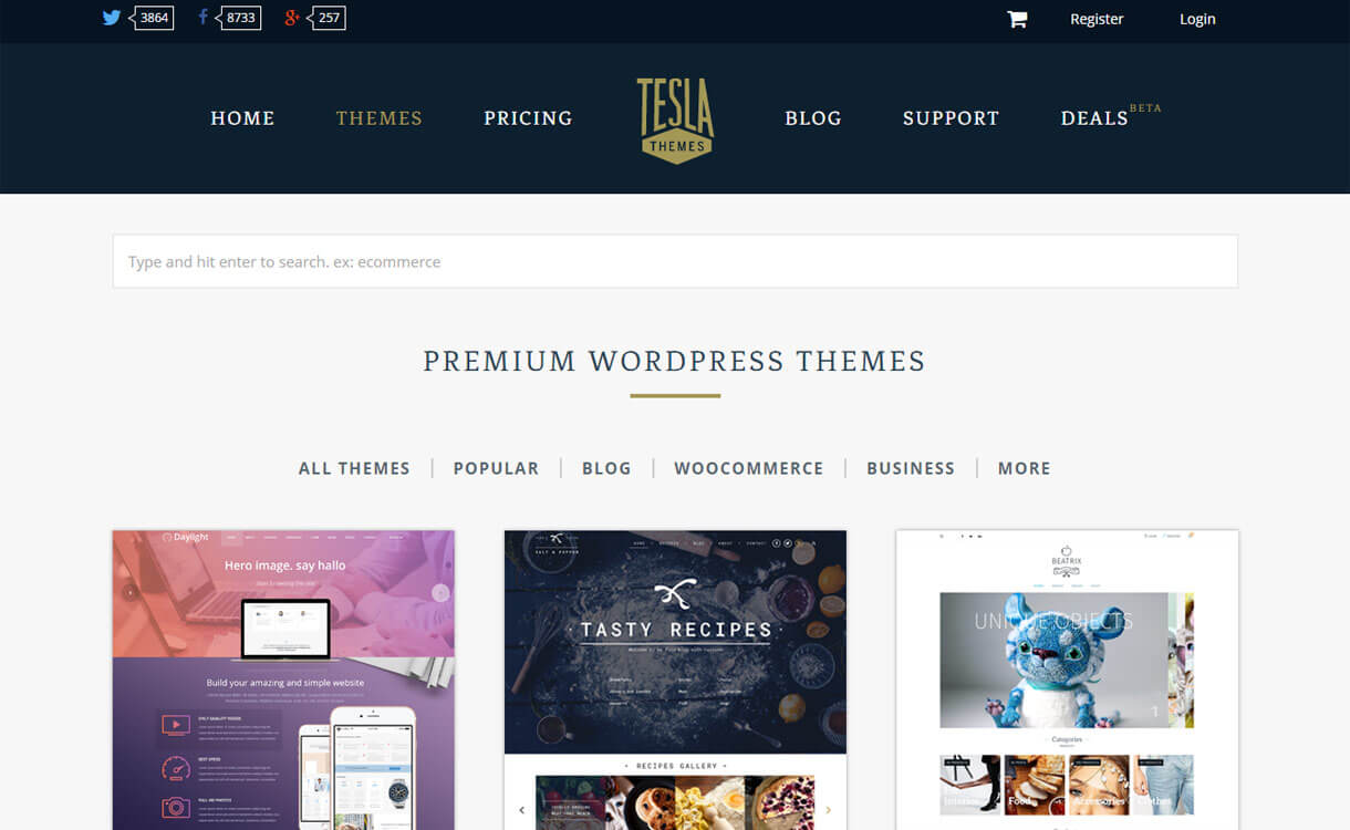 tesla-themes-WordPress-theme-store