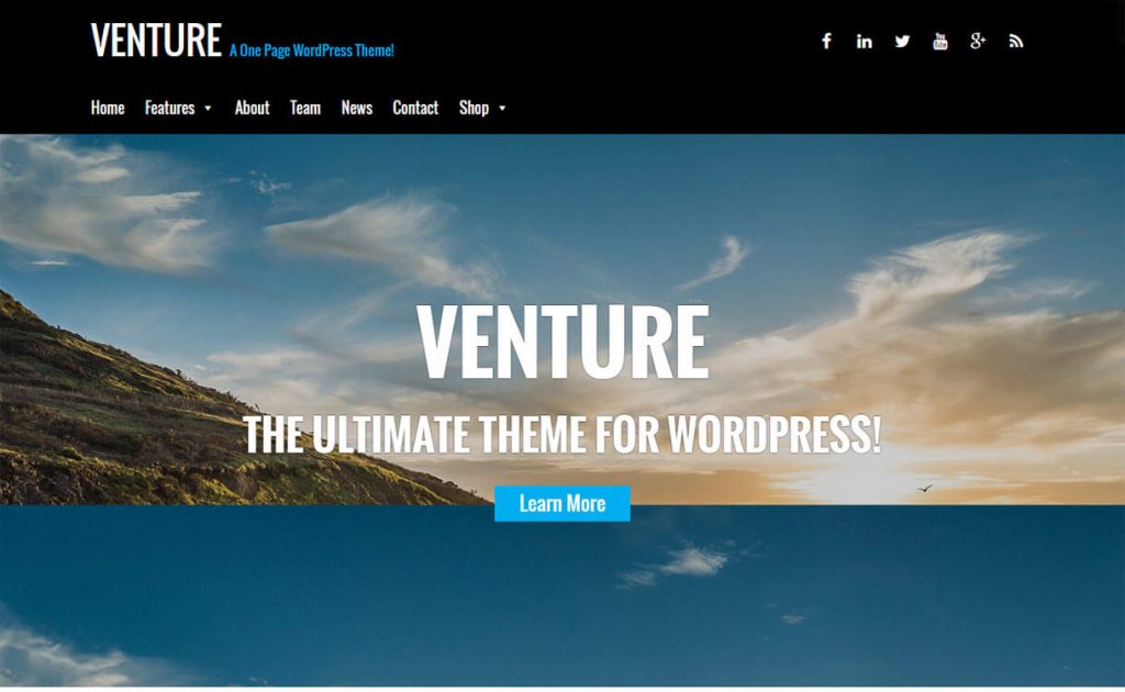 venture-premium-WordPress-theme