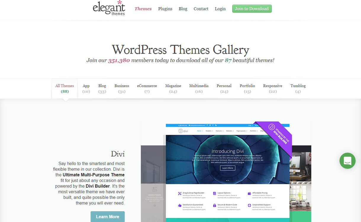 elegant-theme-WordPress-theme-store