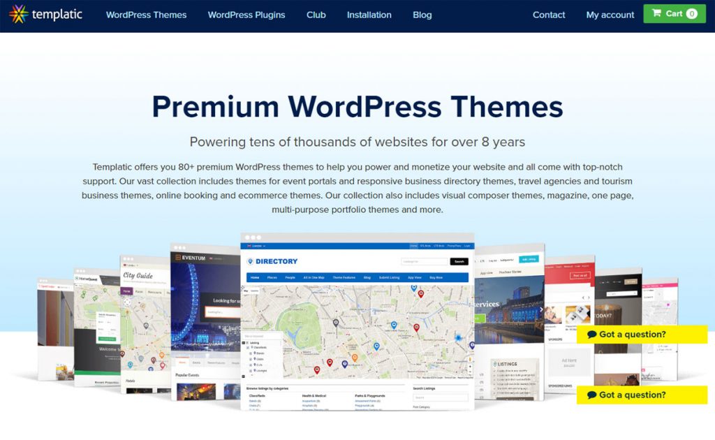 Templatic - Best WordPress Plugin Store