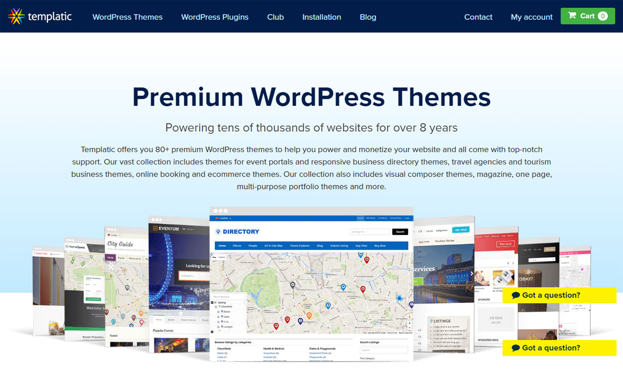 Templatic - Best WordPress Theme Store