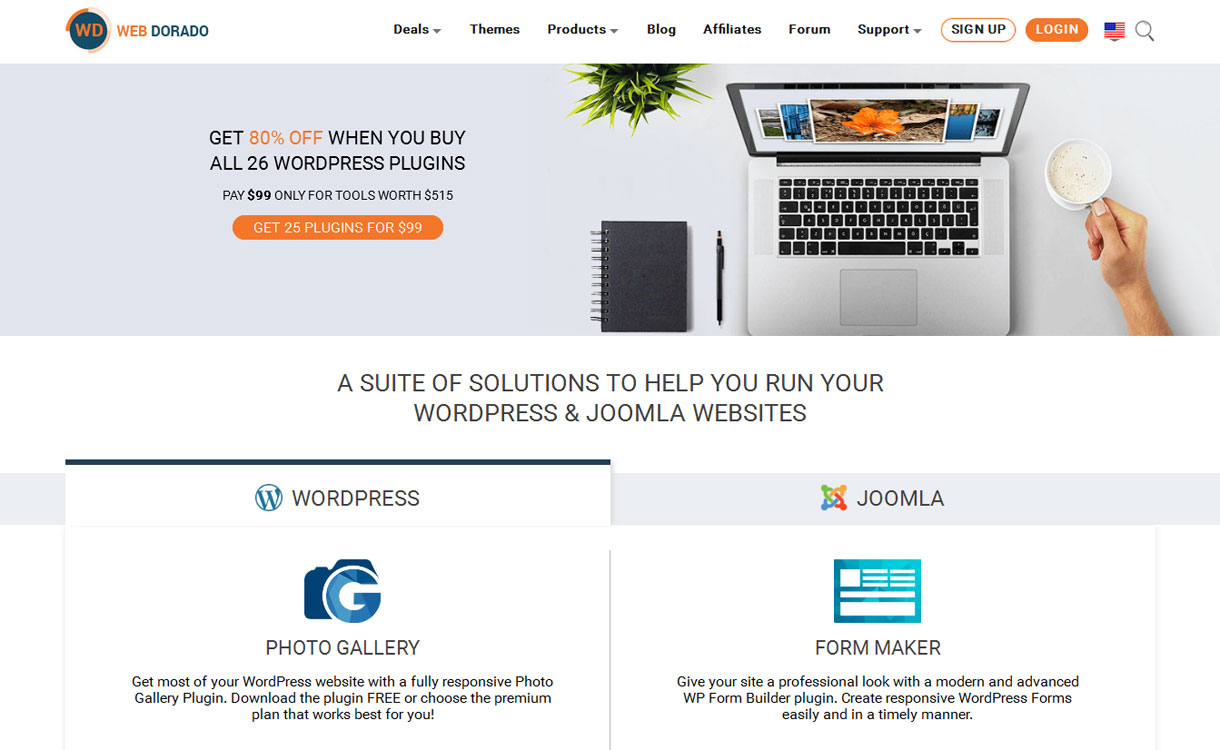 Web Dorado- Best WordPress Theme Store