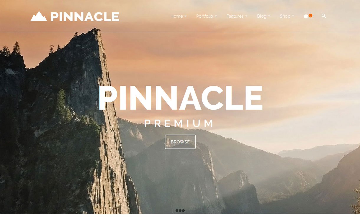 Pinnacle - Premium Business WordPress Theme