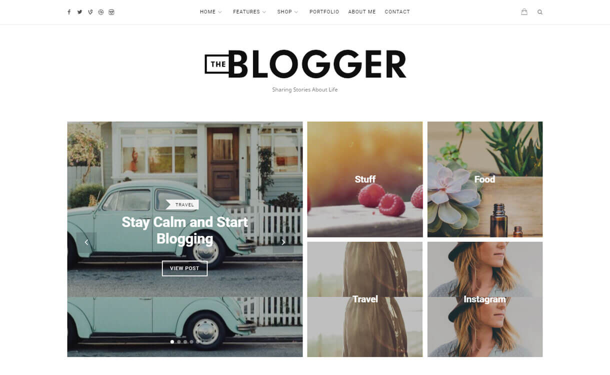 TheBlogger - Premium WordPress Blog Theme