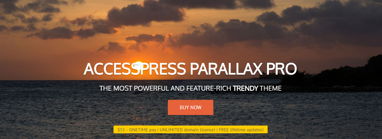 AccessPress Parallax Pro - Best Premium One Page Theme