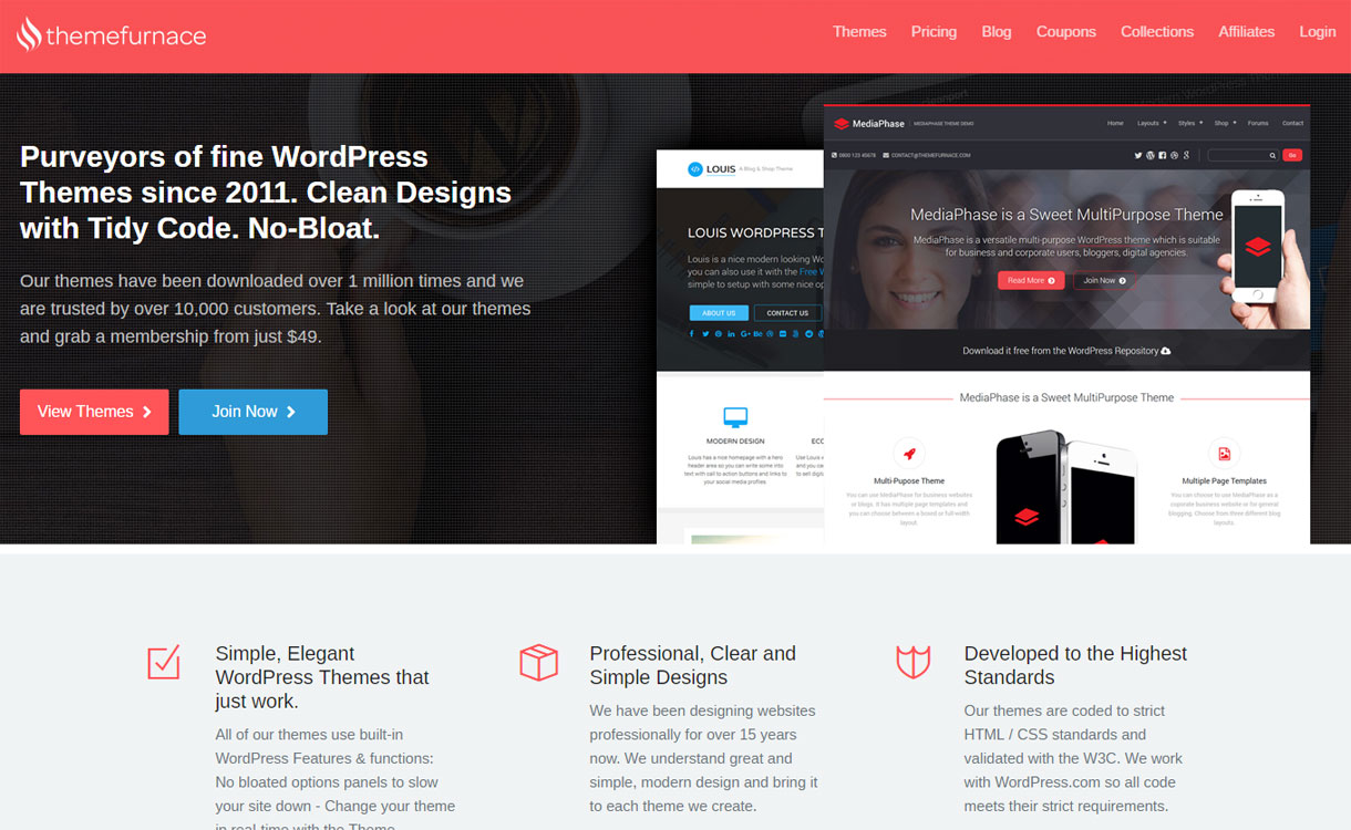 Themefurnace - WordPress Theme Store
