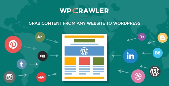WP Crawler- Premium Content Manager Plugin