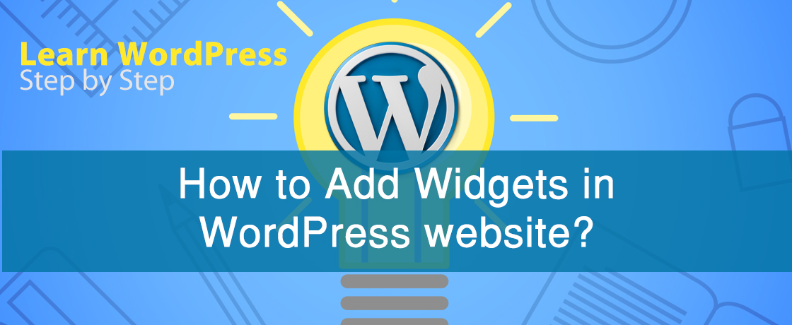 How to Add Widgets in WordPress website?