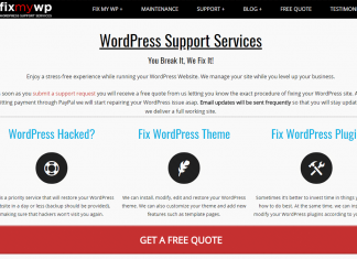 FixmyWP-Support-Theme