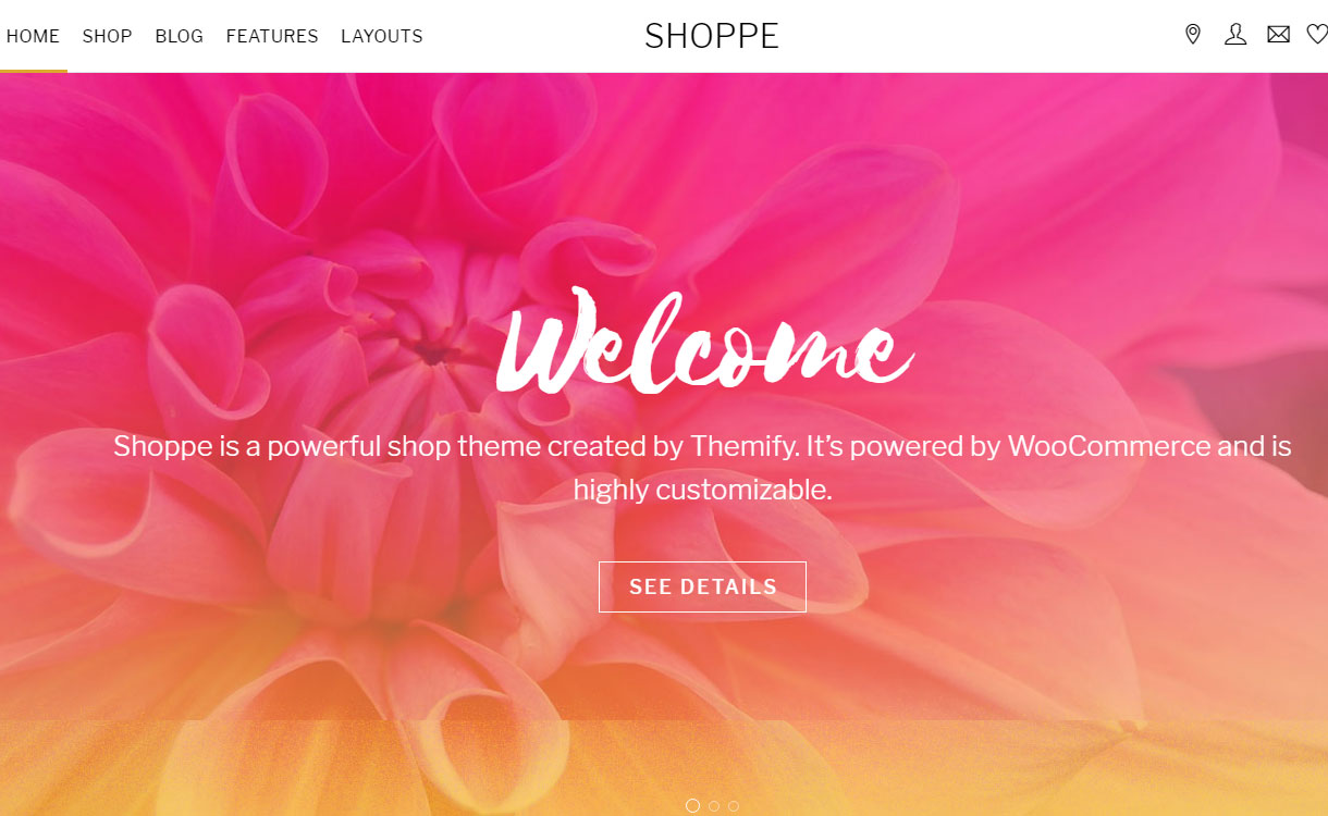 Shoppe - Premium WordPress WooCommerce Theme