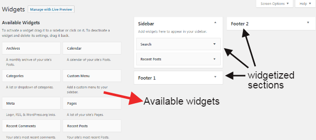 How to Add Widgets in WordPress website?