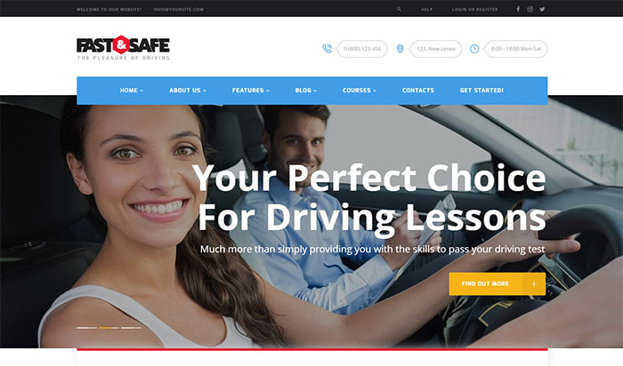Fast and Safe - Best Selling WordPress Themes in Themeforest 2018