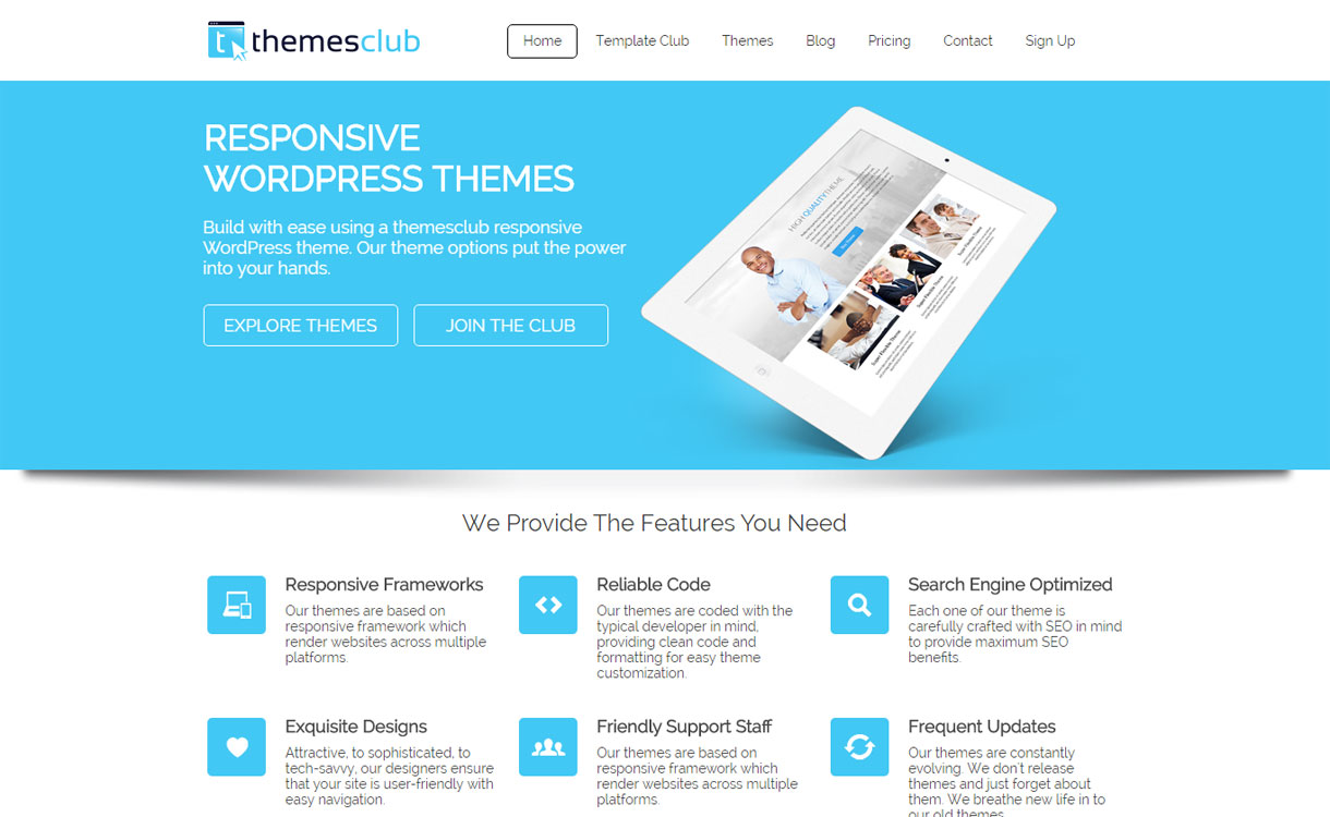 ThemesClub - Responsive WordPress Theme Store