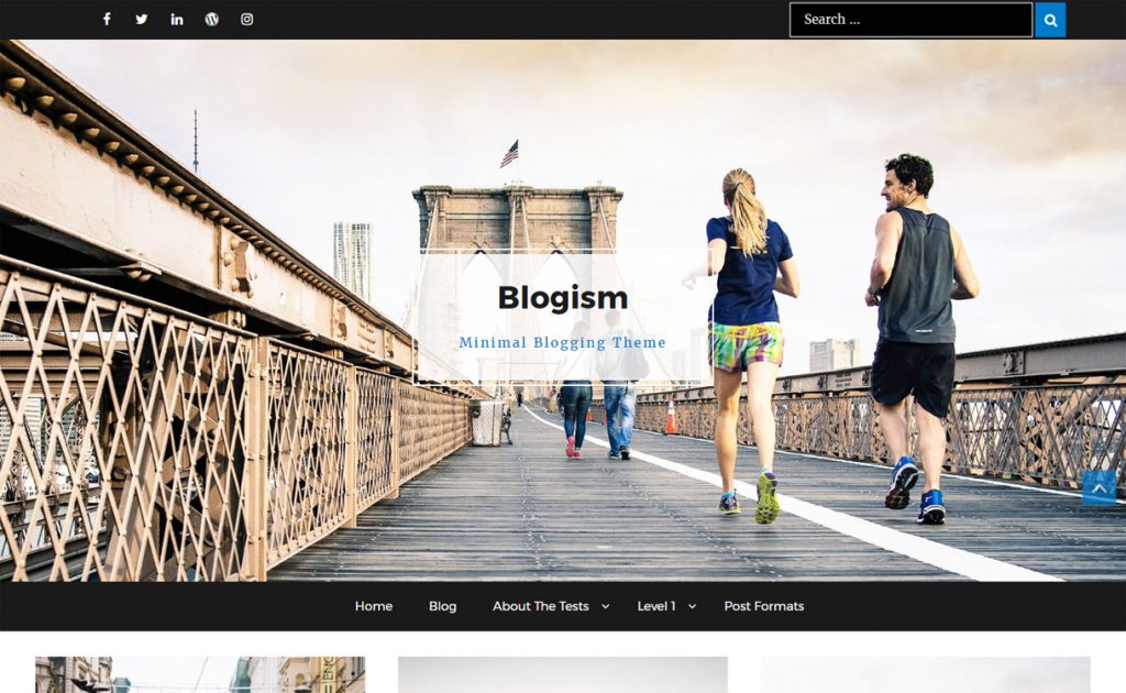 Blogism - Minimal Blogging WordPress Theme