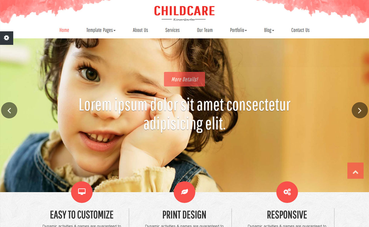 Childcare - Free Educational WordPress Theme