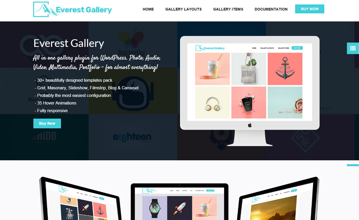 Everest Gallery -Versatile WordPress Gallery Plugin