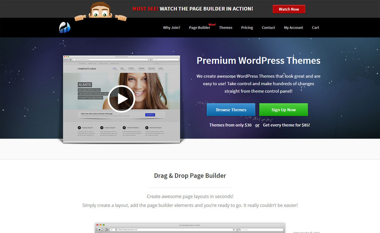 Think Up Themes - WordPress Theme Store