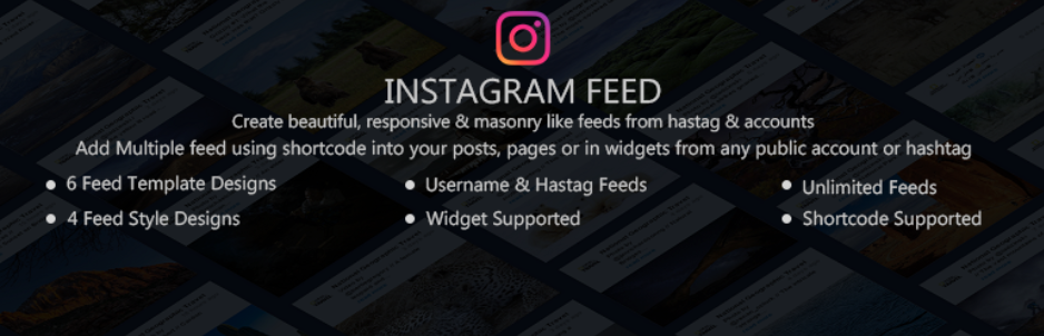 Instagram feed - Free WordPress Plugin
