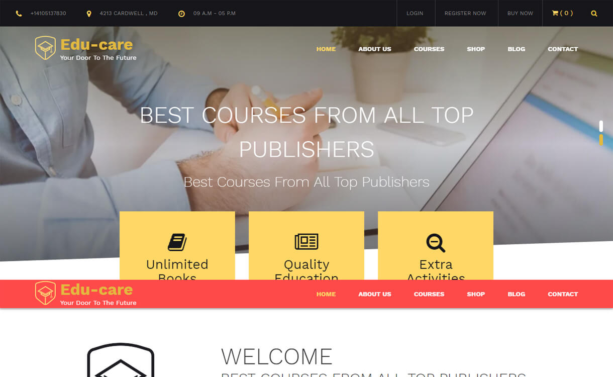 best free wordpress themes 2017 for education