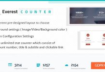 Everest Counter - Beautiful Stat Counter WordPress Plugin
