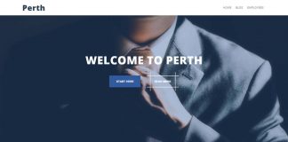 Perth - Free WordPress Business Theme
