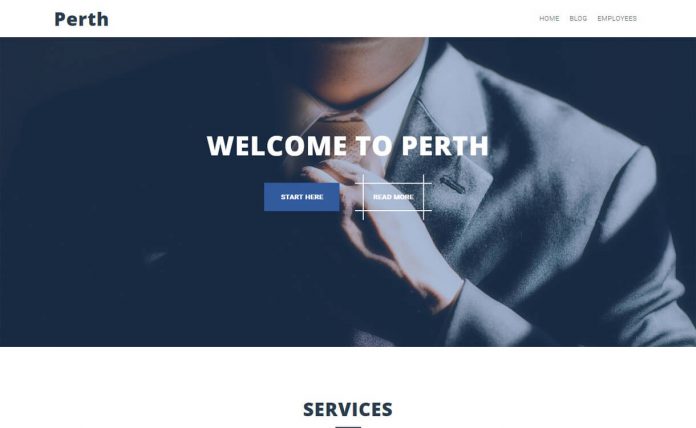 Perth - Free WordPress Business Theme