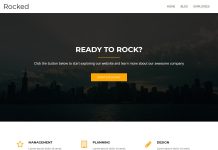 Rocked - Free WordPress Business/Corporate Theme