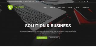Unicon Lite - Perfect Free WordPress Business Theme