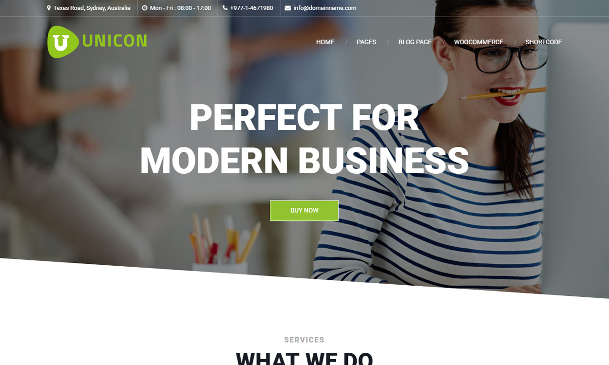 Unicon Pro - Multipurpose Premium WordPress Business/Corporate Theme