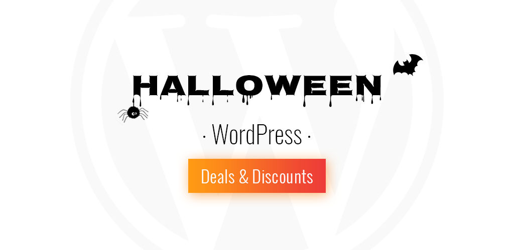 Wordpress Deals and Discounts Halloween