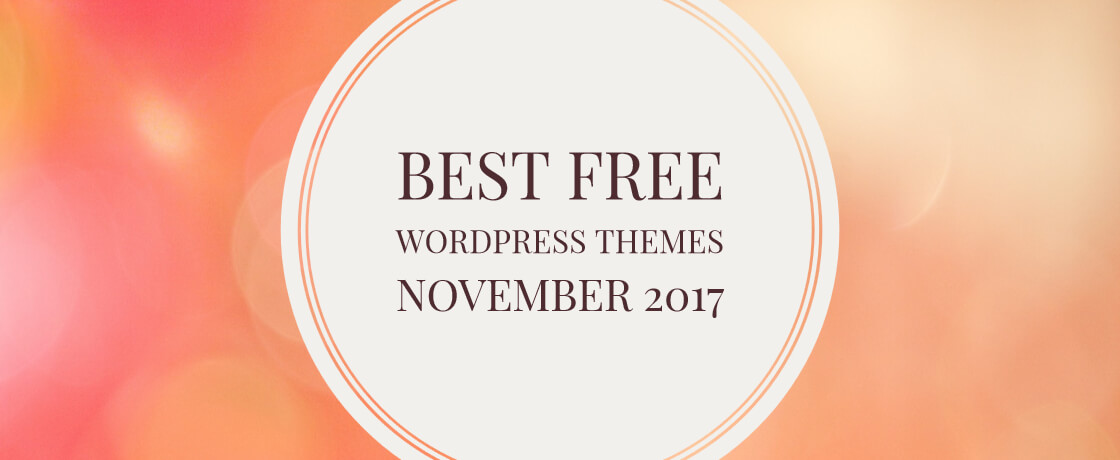 Free WordPress Themes November 2017