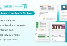 Everest Review - WordPress User Admin Review Plugin