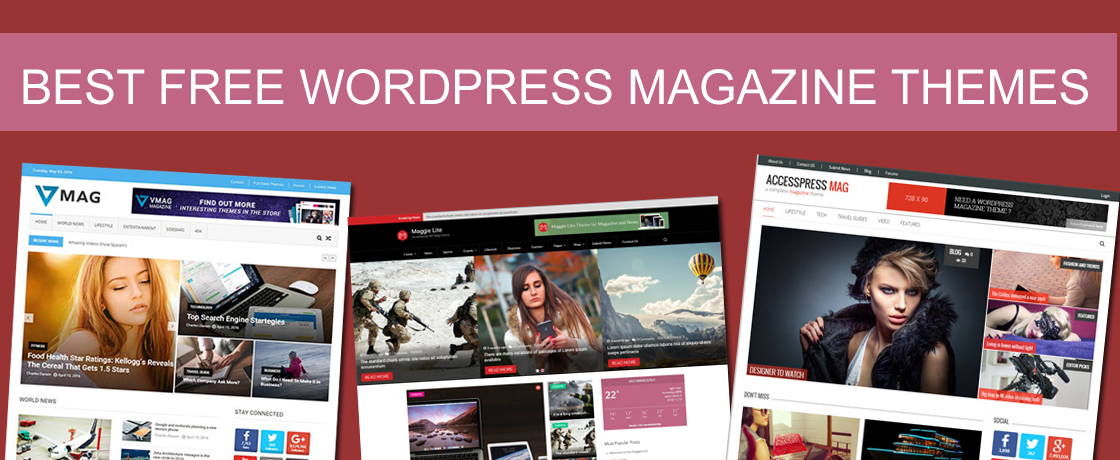 Free Magazine WordPress Theme