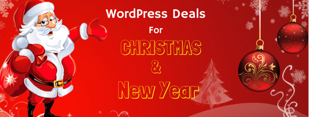 WordPress Christmas and New Year Deals 2018