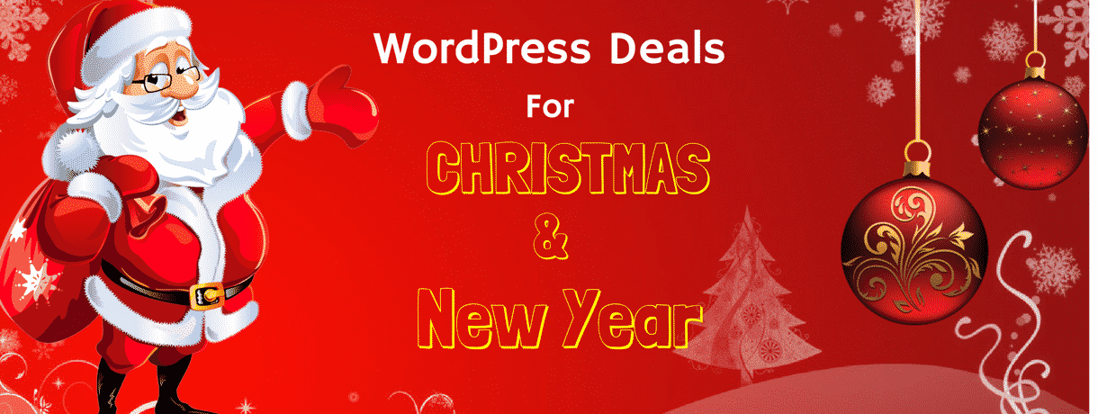 WordPress Christmas and New Year Deals 2018