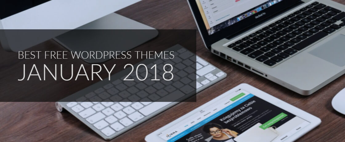 Best Free WordPress Theme January 2018