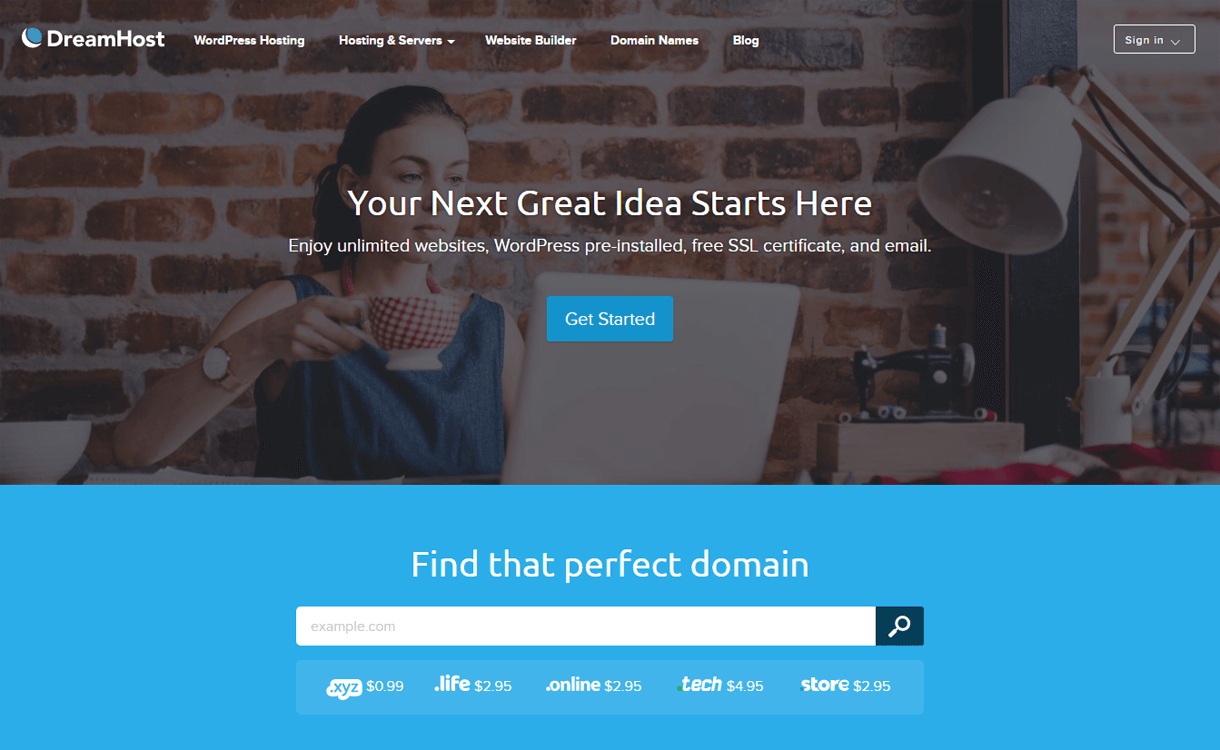 DreamHost Coupon and Deals - Best WordPress Hosting Services