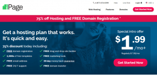 iPage - Reliable WordPress Hosting Providers
