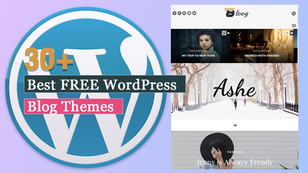30 Best Free WordPress Personal Professional Blog Themes for 2019 1024x576 - 30+ Best Free WordPress Blog Themes for 2022