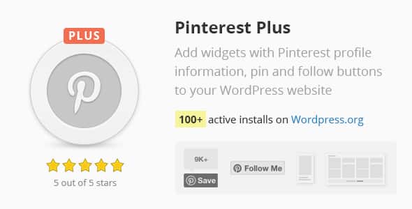 Pinterest Plus - WordPress Pinterest Plugins