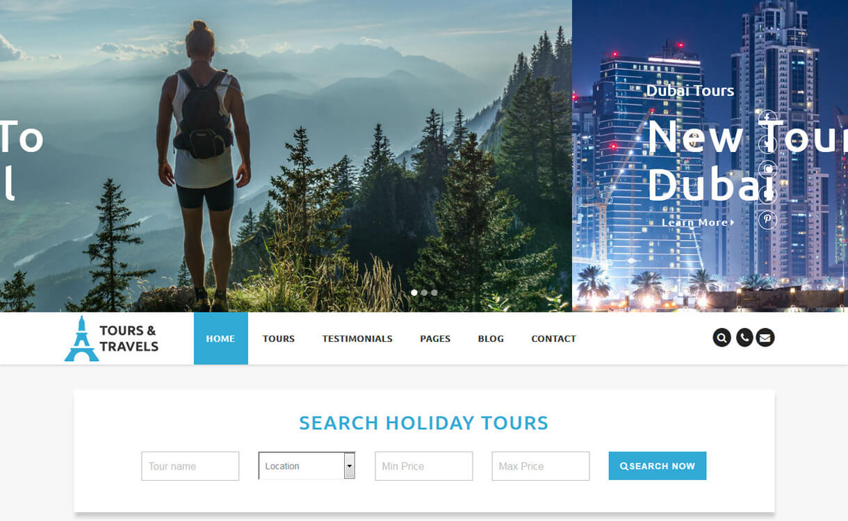 Luxury Travel-Best WordPress Travel Blog Themes