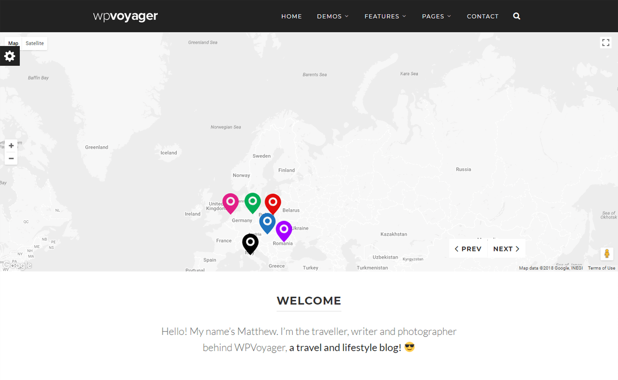 WPVoyager-Best WordPress Travel Blogs Themes