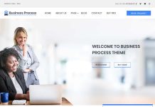 Business Process - Free WordPress Business Theme