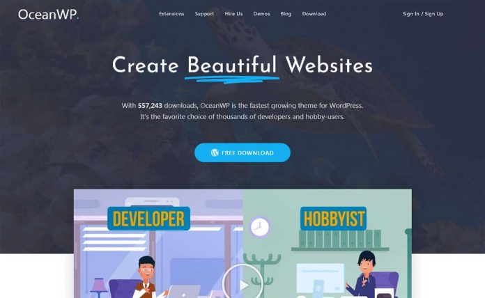 OceanWP-Best Agency WordPress Themes and Templates (Free)