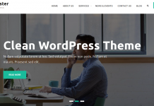 Master Business - Free Business WordPress Theme